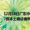 12月18日廣東中山最新疫情消息今天實時數(shù)據(jù)通報：新增27例本土確診病例和0例無癥狀感染者