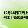 12月18日江西上饒最新疫情消息今天實(shí)時(shí)數(shù)據(jù)通報(bào)：新增0例本土確診病例和0例無癥狀感染者