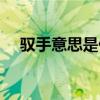 馭手意思是什么解釋詞語（馭手的意思）